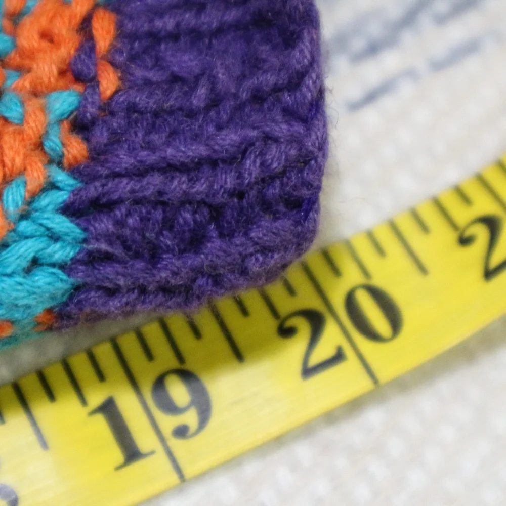 Vtg THE LIMITED Hand Knit Unique Colorful Sweater Sz PS - Picture 8 of 8